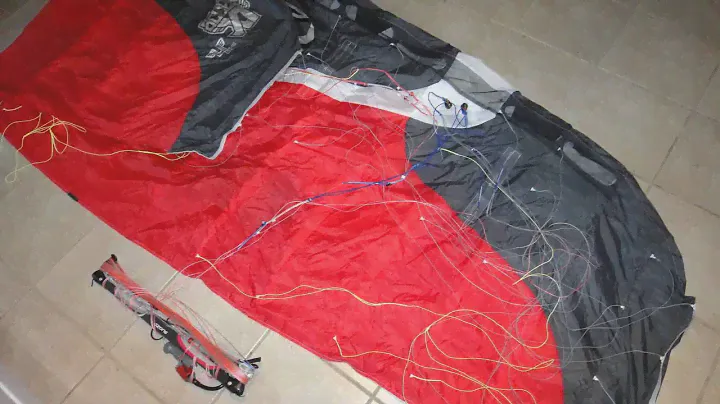 2010 Ozone Access 4m Demo Kite Snowkite For Sale PBKiteboarding.com
