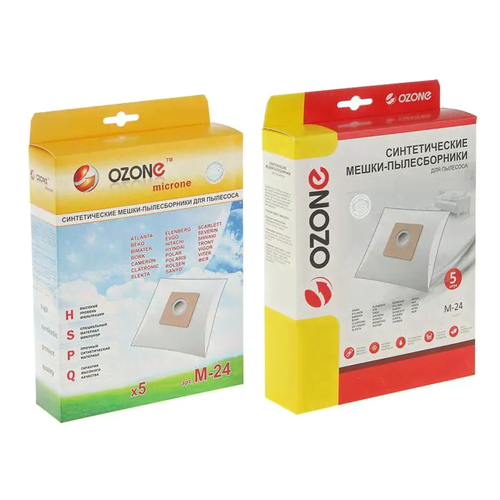 Синтетический пылесборник Ozone micron M-24, 5 шт-1