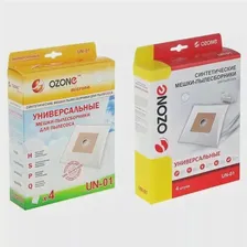 OZONE Синтетический пылесборник Ozone micron UN-01 универсальный, 4 шт